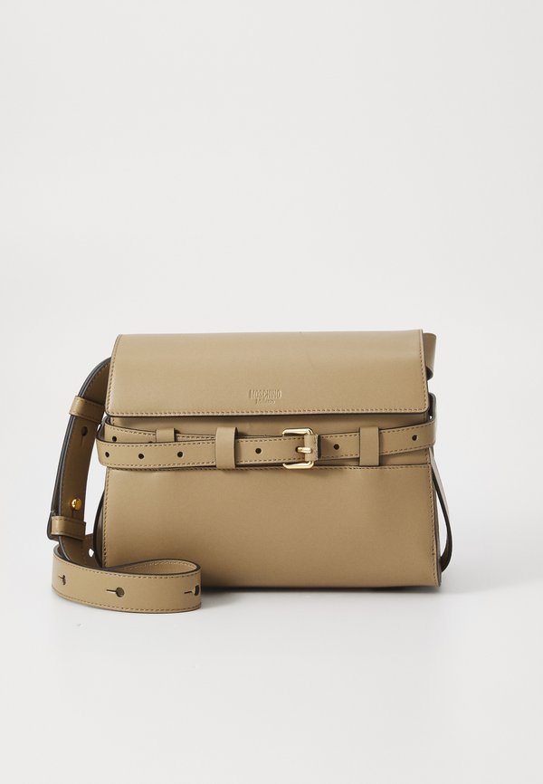 TIE ME BAG - Cross body bag - beige