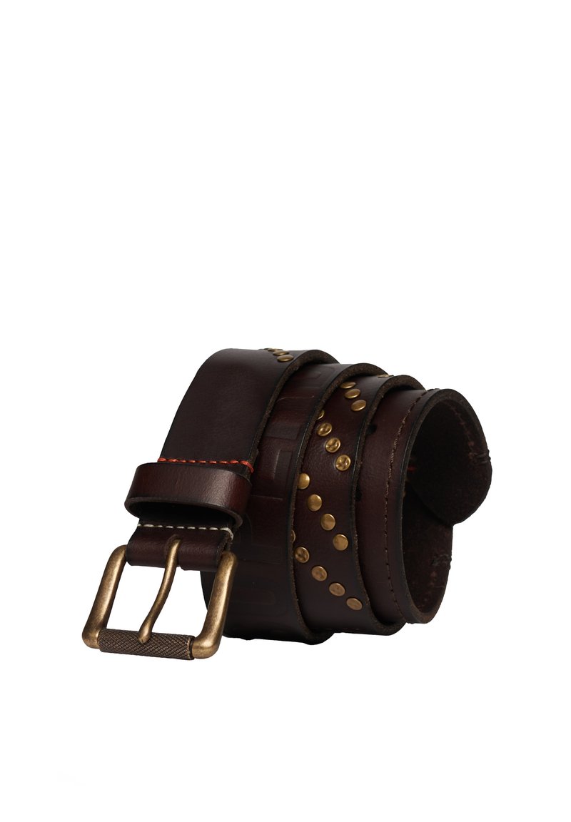 Superdry Co BRANDED BUCKLE GOODS Ceinture brown/marron - Main Image