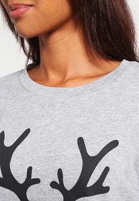 JDY Sudadera - mottled light grey