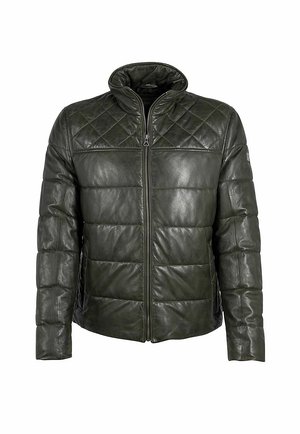 GMCRAIGH - Lederjacke - olive