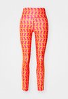 FARM RIO 7/8 - Tights - bright orange/bold pink