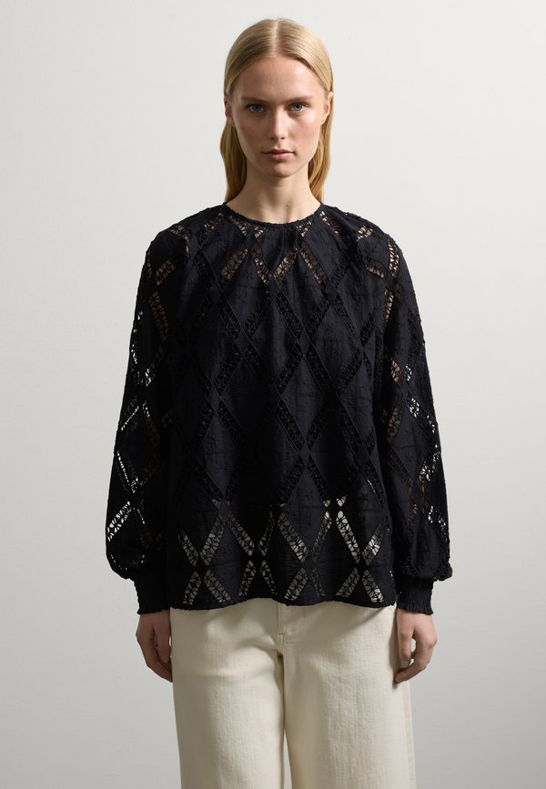 WITH DIAMOND MOTIF INLAY - Bluse