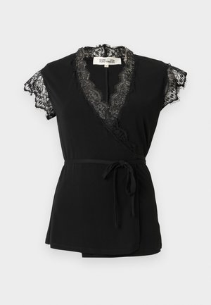 ROSA  - Tričko s potlačou - black