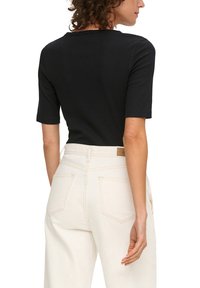 s.Oliver T-shirt basic - schwarz