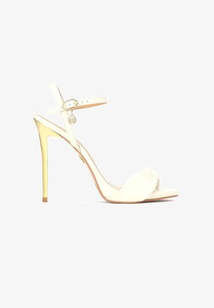 TERRY - High heeled sandals - white