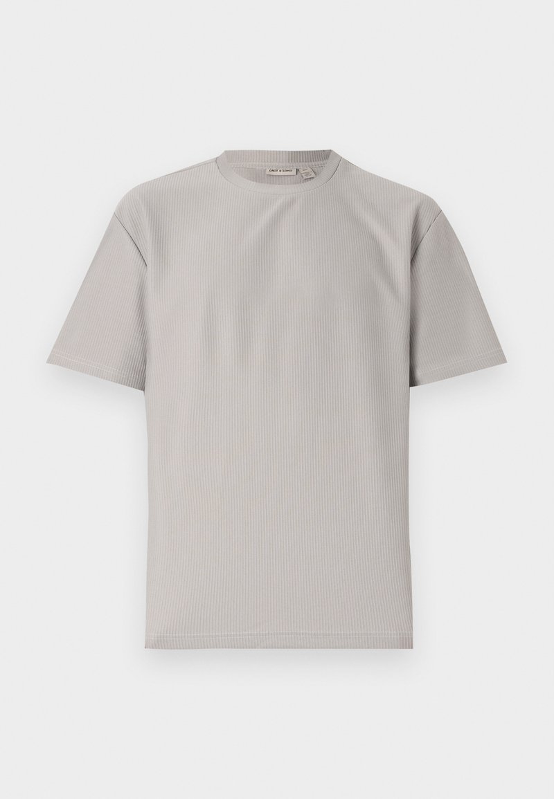 Only & Sons T-shirt basic grijs Only & Sons T-shirt basic grijs