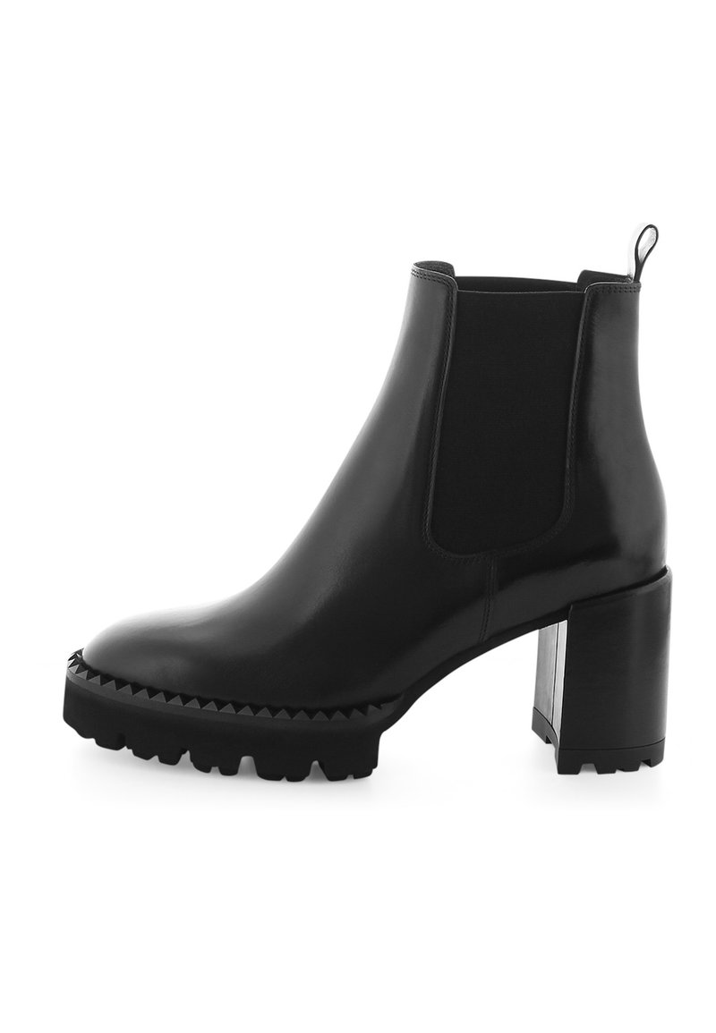 Kennel & Schmenger S Black Liz suede shoe 81-70500-380