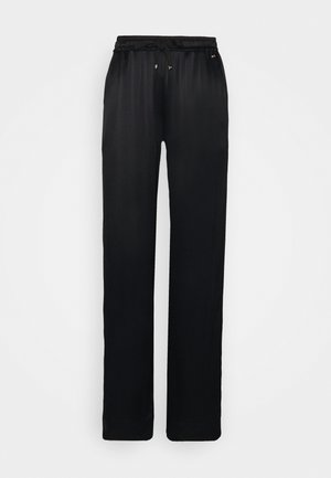 PULL ON WIDE LEG PANT - Pantaloni - black