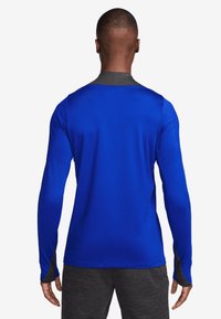 Nike Performance FC BARCELONA NIKE DF STRIKE DRILL TOP THIRD - Klub merchandise - old royal/anthracite/lime blast