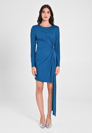 Vestito di maglina - royal blue plain
