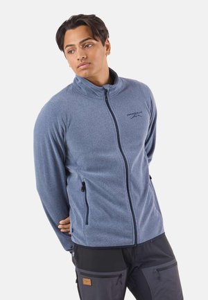 TROMSÖ  - Giacca in pile - navy melange dk navy