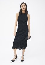 dress floral embroidery Long Formal – Zreei Color:Other color contact with us first Bohemian Crochet Lace Flounce type:Pencils