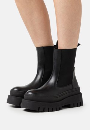 Steve Madden, Bottines à plateau - black