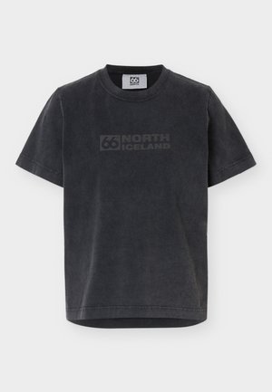 66 North, BORGIR - Printtipaita - black