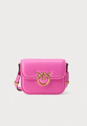 LOVE BOX MINI - Sac bandoulière - rosa flogo/gold-coloured