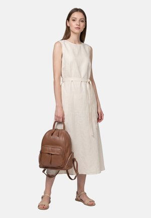 Pierre Cardin, PIERRE CARDIN BACKPACK - Rucksack - cognac