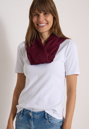 Cecil, LOOP-SCHAL IN UNIFARBE - Écharpe tube - red wine