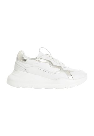 Sneakers basse - bianco platino