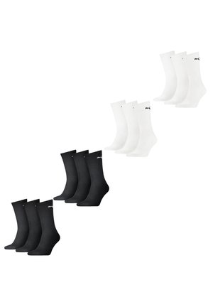 CREW 12 PACK - Sokken - paar black paar white