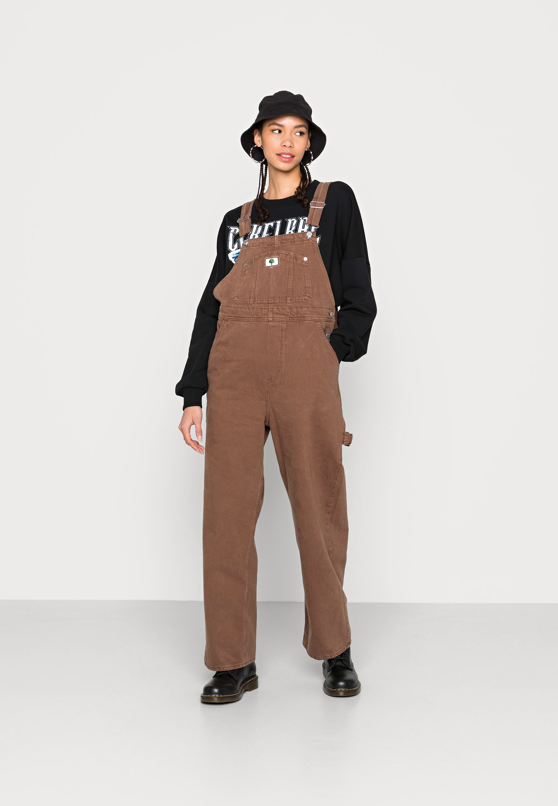 Monki Salopette - brown/marrone - Zalando.it