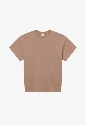 BLKVIS, JULY (SMU) SCRIPT TEE - Βασικό μπλουζάκι - ginger snap