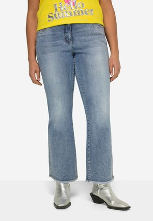 SCHLAG 5-POCKET - Bootcut jeans - blue denim