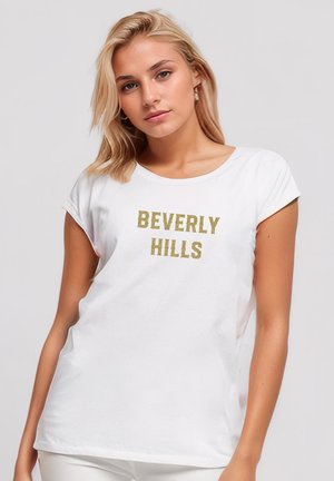 Print T-shirt - white