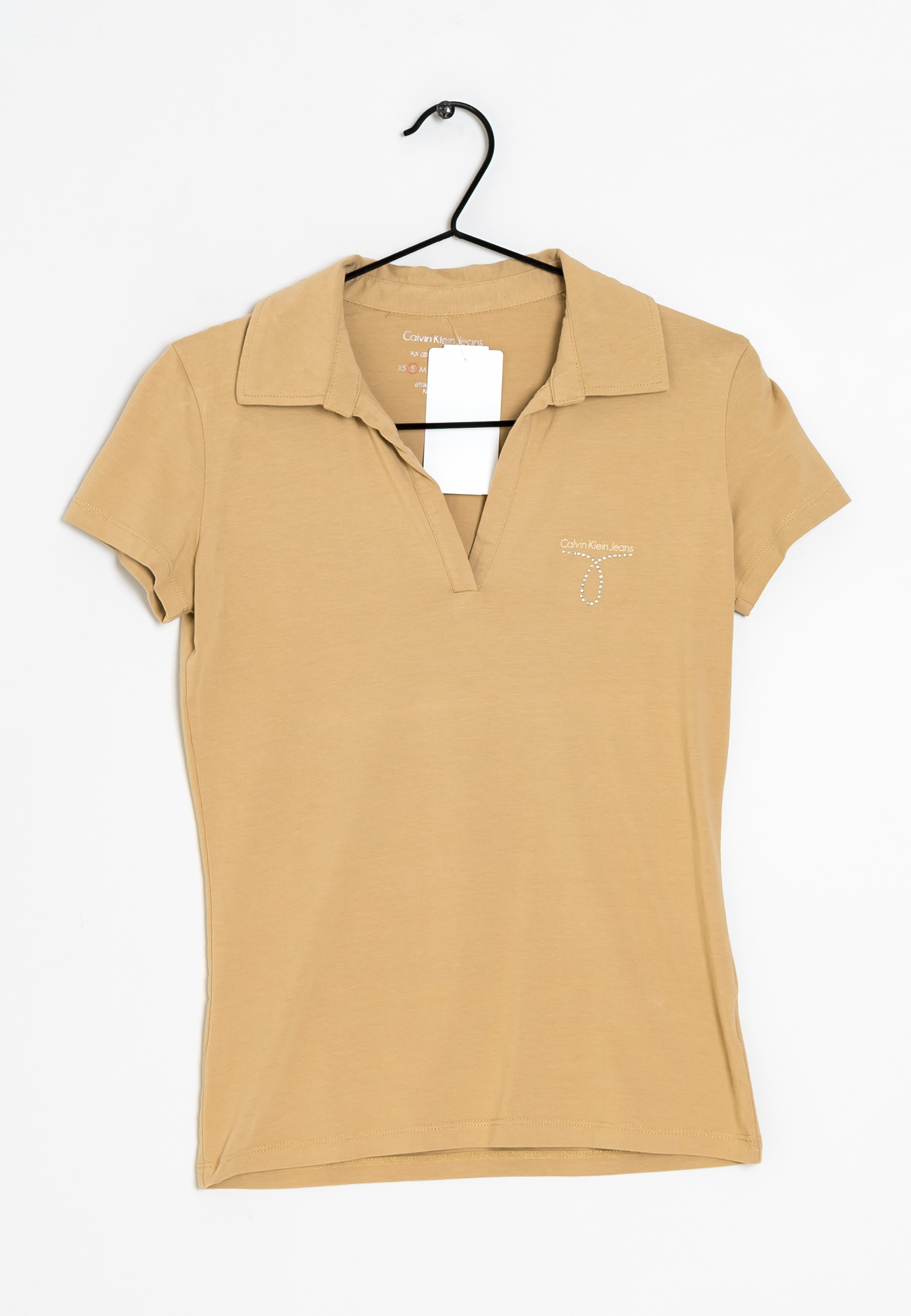 Calvin Klein Poloshirt - beige - (Pre-owned) - Zalando.nl