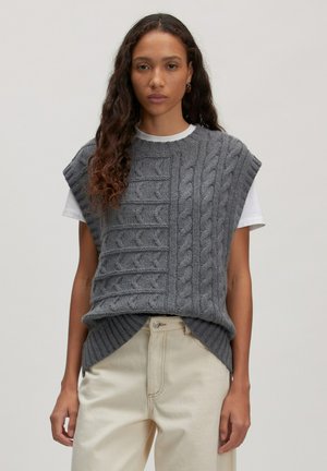 HADLEY - Bodywarmer - camel dunkelgrau