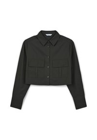 CATD CROP TASCHE - Camicia - verde militare scuro