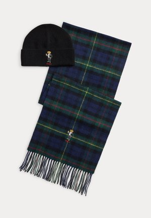 Polo Ralph Lauren, MARTINI BEAR BEANIE & SCARF GIFT SET - Плетена шапка - multi-coloured