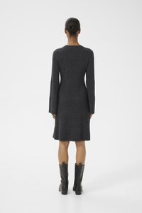 Gestuz ANTALI DRESS - Abito in maglia - charcoal