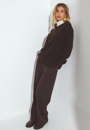 SEAM DETAIL - Neule - brown
