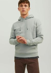 Jack & Jones JJESTAR  NOOS - Felpa con cappuccio - wrought iron