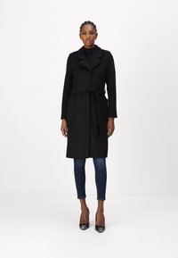 Bruuns Bazaar CATARINABBPERLE COAT - Klasisks mētelis - black