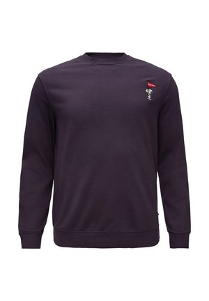 s.Oliver LÉGER À MOTIF PEANUTS® - Sweatshirt - flieder