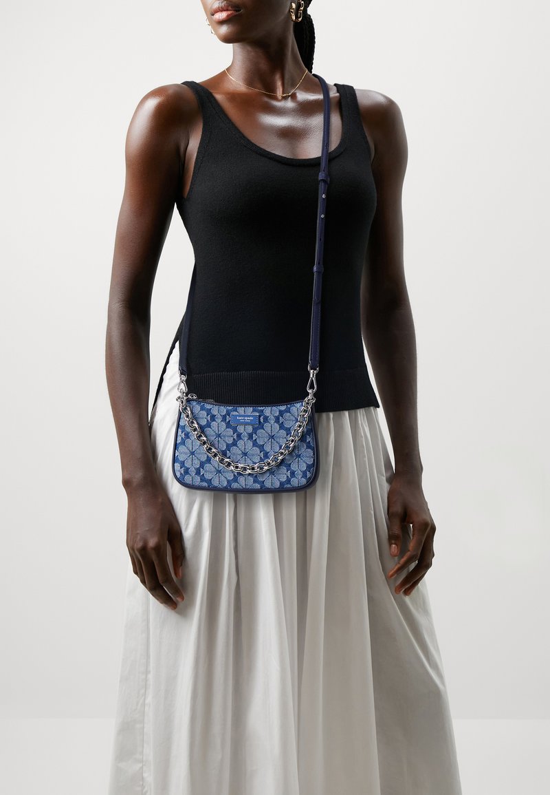Impermeabile reversibile in nylon, blu notte | Marina Rinaldi