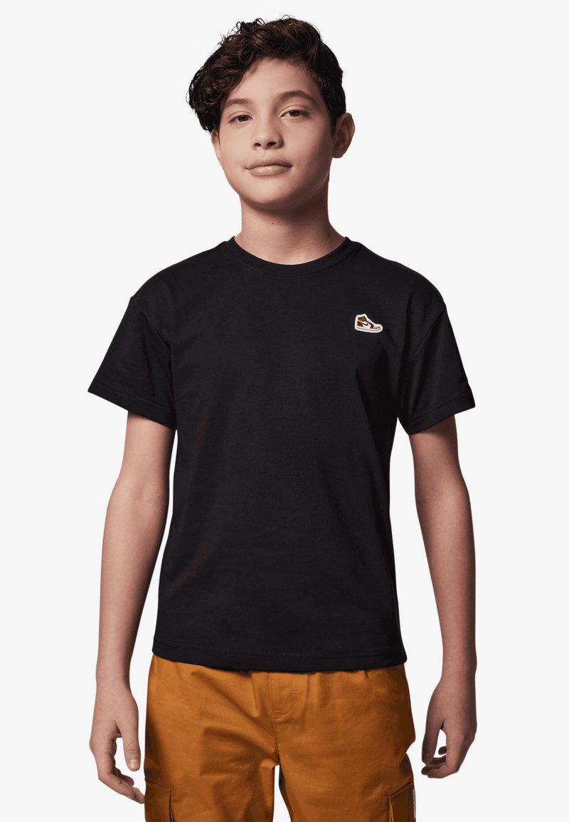 Jordan PATCH TEE - T-shirts - black
