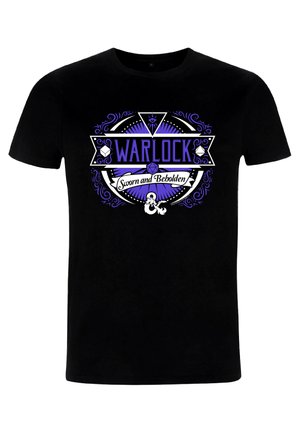 Henry Tiger DUNGEONS & DRAGONS WARLOCK LABEL - T-shirt z nadrukiem