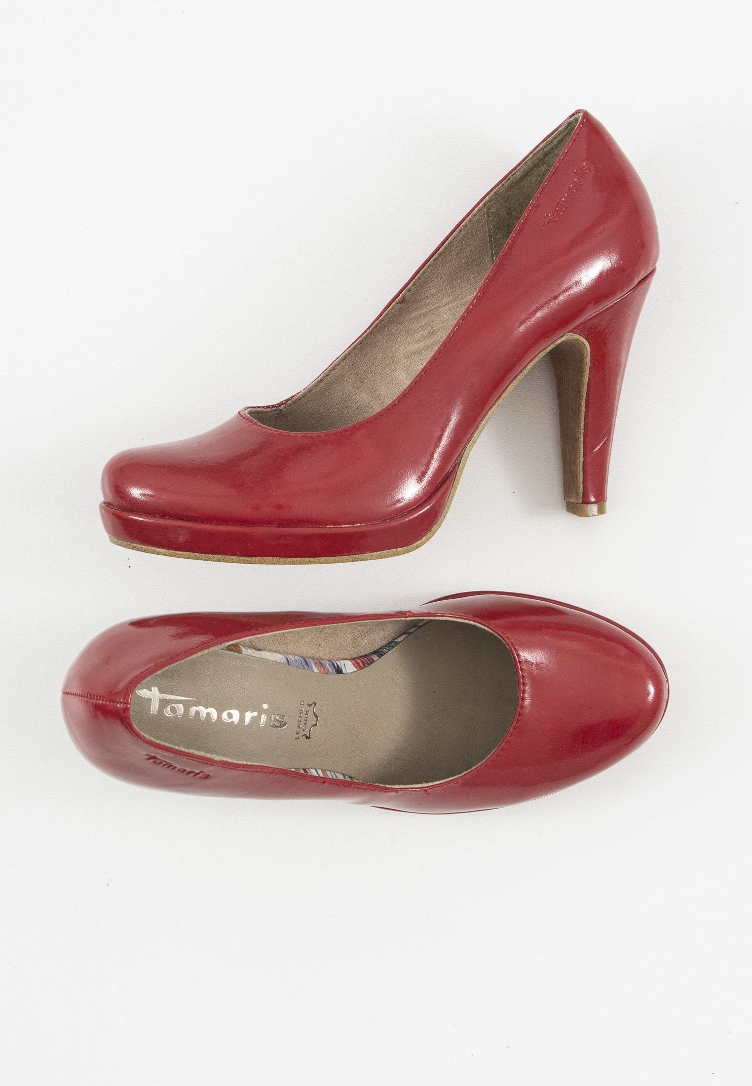 Tamaris Klassieke pumps - red/Rood - Zalando.nl