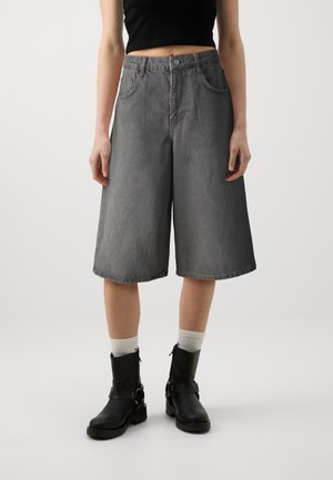 Jeansshort - grey denim