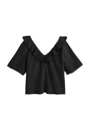 Laura Ashley, Bluse - black