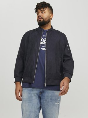 JJEROCKY - Bomber Jacket - jet black