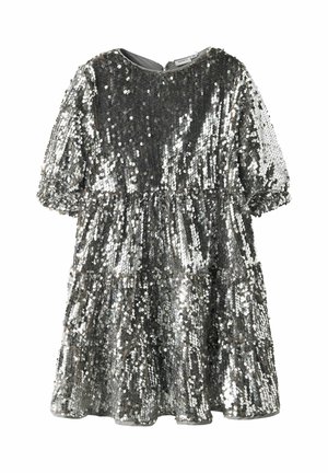 GLITZER - Cocktailklänning - silver-coloured