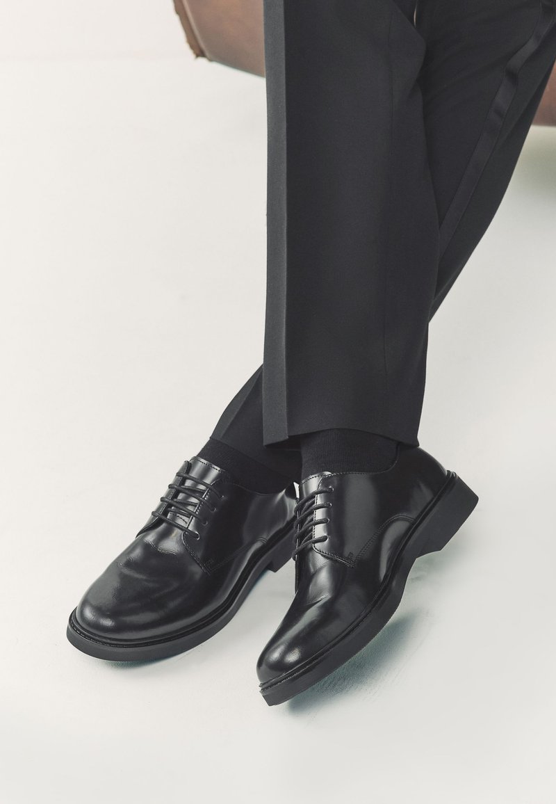 Next REGULAR FIT - Smart lace-ups - black - Zalando
