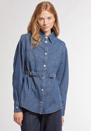Terranova Camicia - blu denim medio