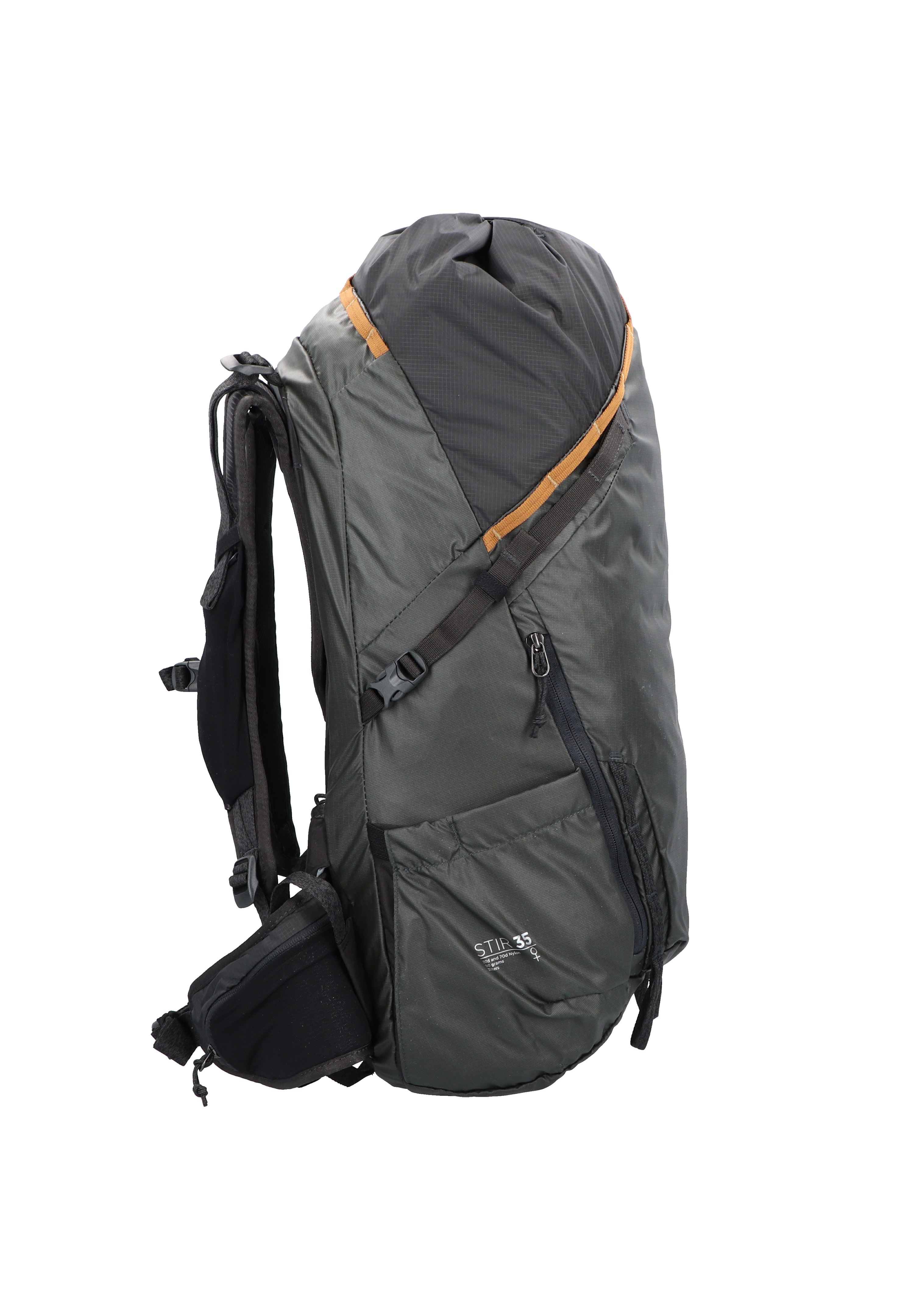 Thule STIR - Rucksack - obsidian/green 