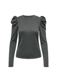 PUFF SLEEVE - T-shirt à manches longues - dark grey melange