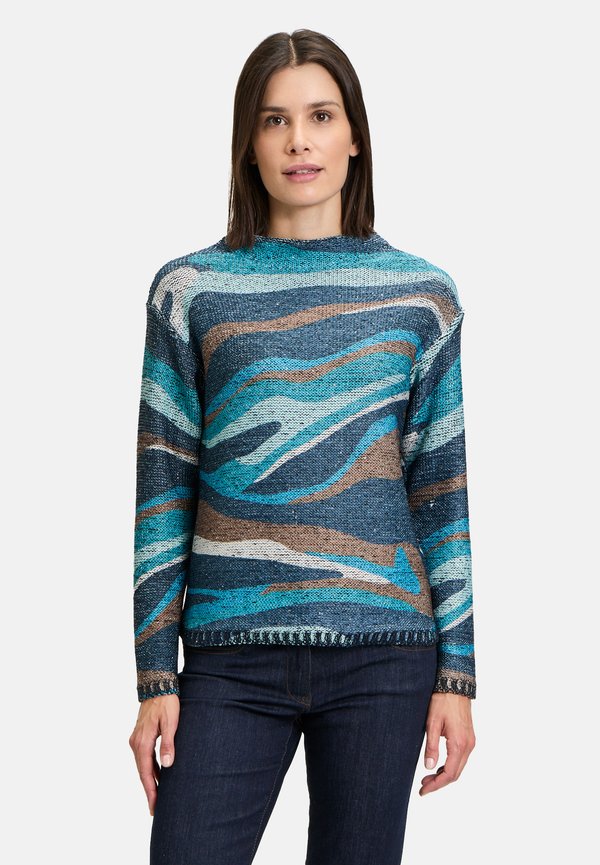 GROB-MIT PRINT - Strickpullover