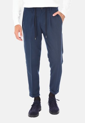 CON LACCIO - Pantaloni - blu